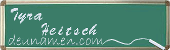 Tyra Heitsch Visitenkarte